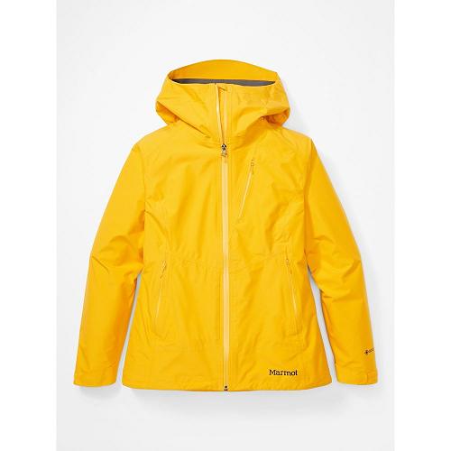 Marmot Knife Edge Jackets - Womens Rain Jacket Orange CA4207689 Canada